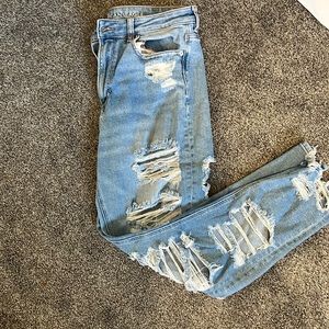 American Eagle Distressed Denim